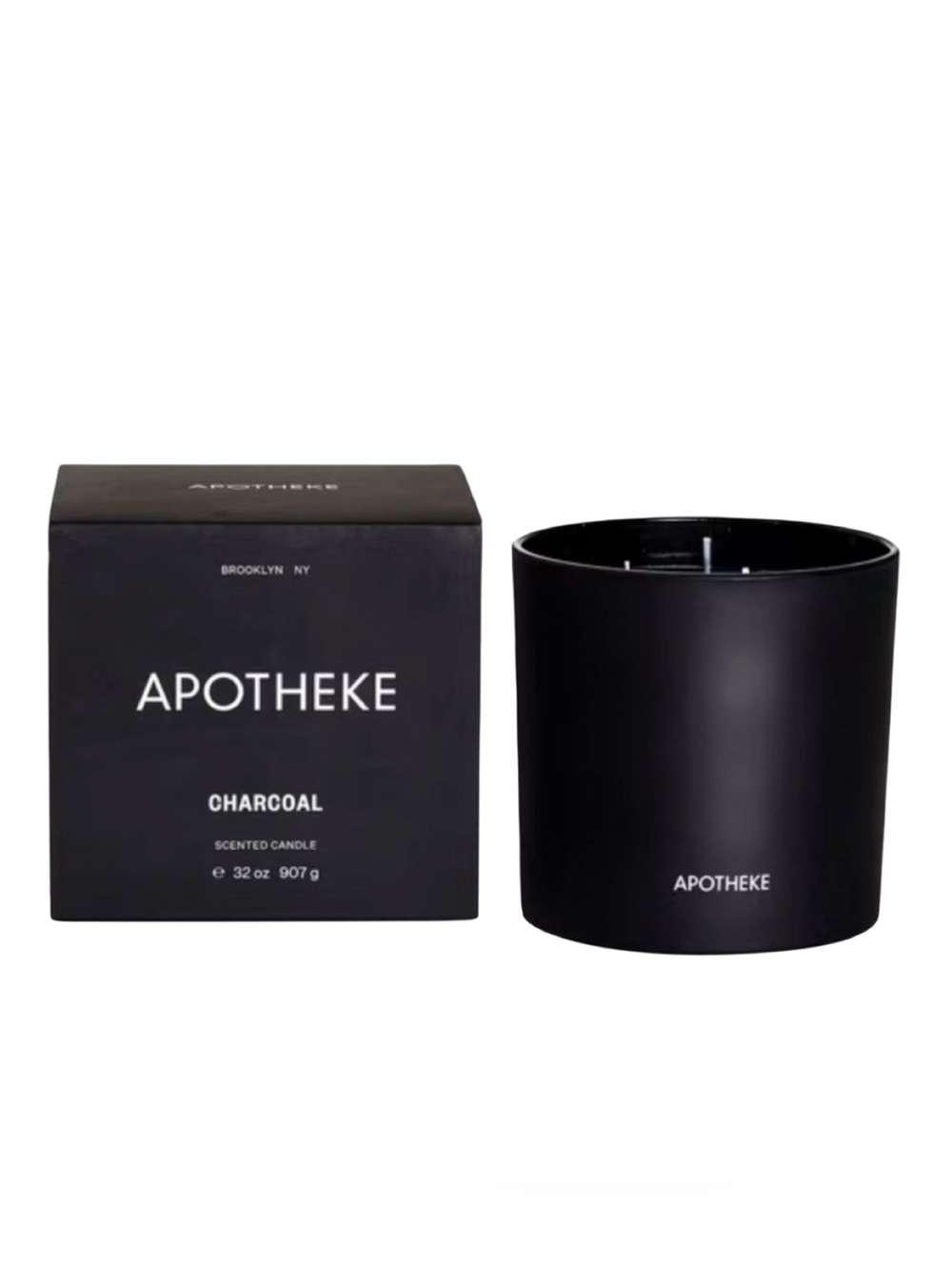 APOTHEKE Charcoal Luxury Scented Candle